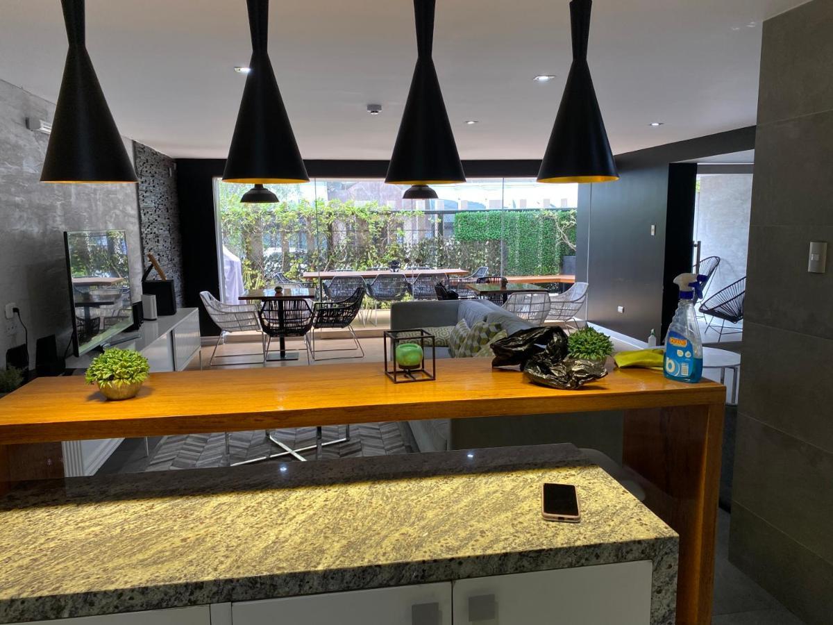 Hermoso Apartamento Con Piscina Miraflores- Canvas Лима Екстериор снимка