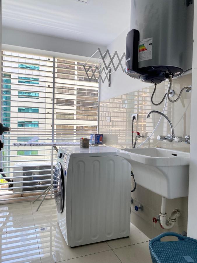 Hermoso Apartamento Con Piscina Miraflores- Canvas Лима Екстериор снимка